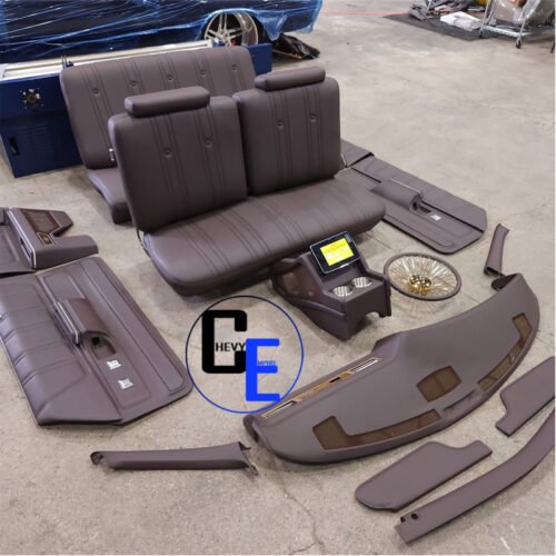 chevy custom interior complete set with Steering Wheel, Center Console And more